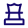 An icon of a chess piece, representing strategy.