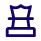 An icon of a chess piece, representing strategy.