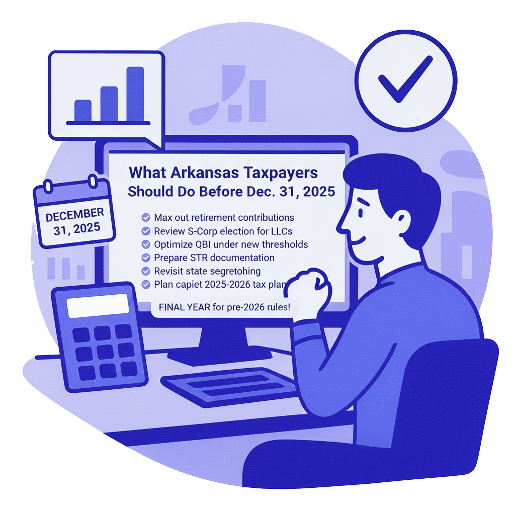 What Arkansas Taxpayers Should Do Before December 31, 2025