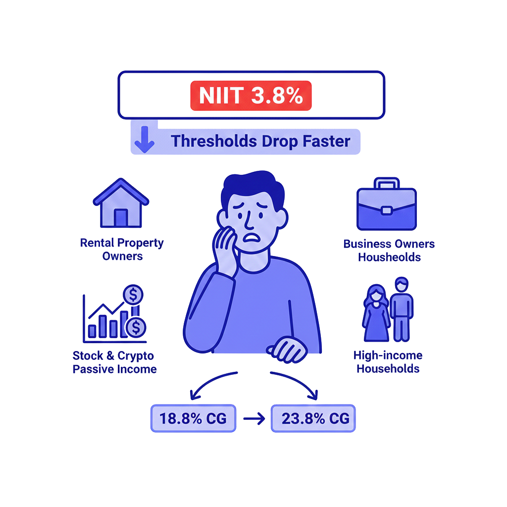 The Net Investment Income Tax (NIIT) Hits More People