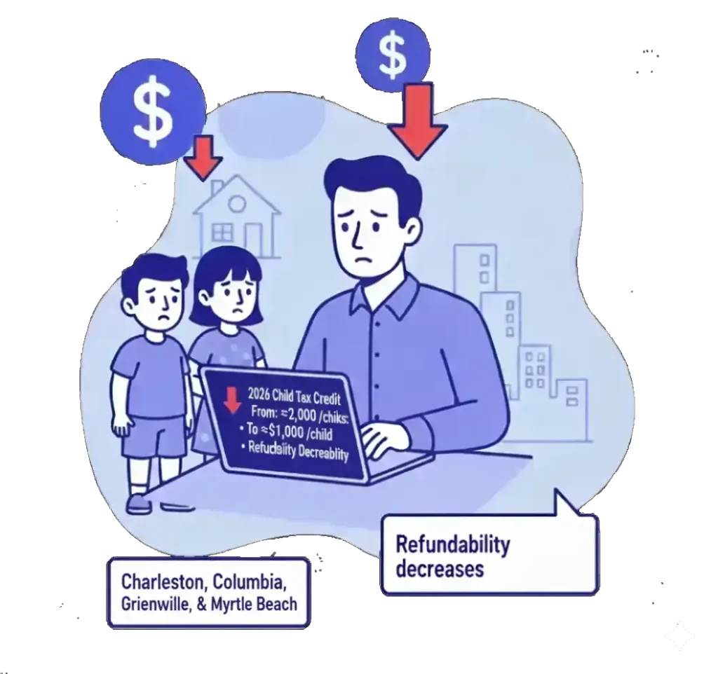 Child Tax Credit Shrinks