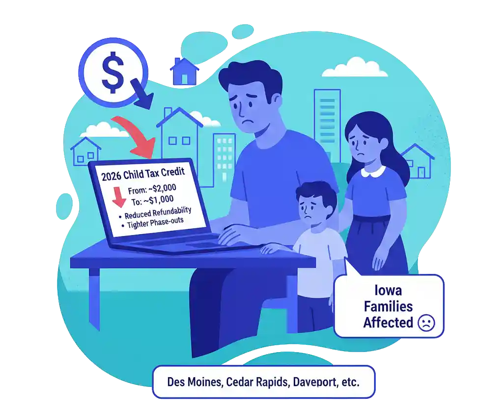 Child Tax Credit Shrinks