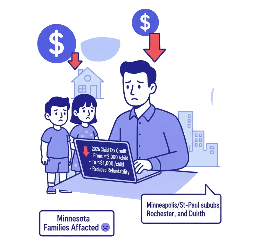 Child Tax Credit Shrinks