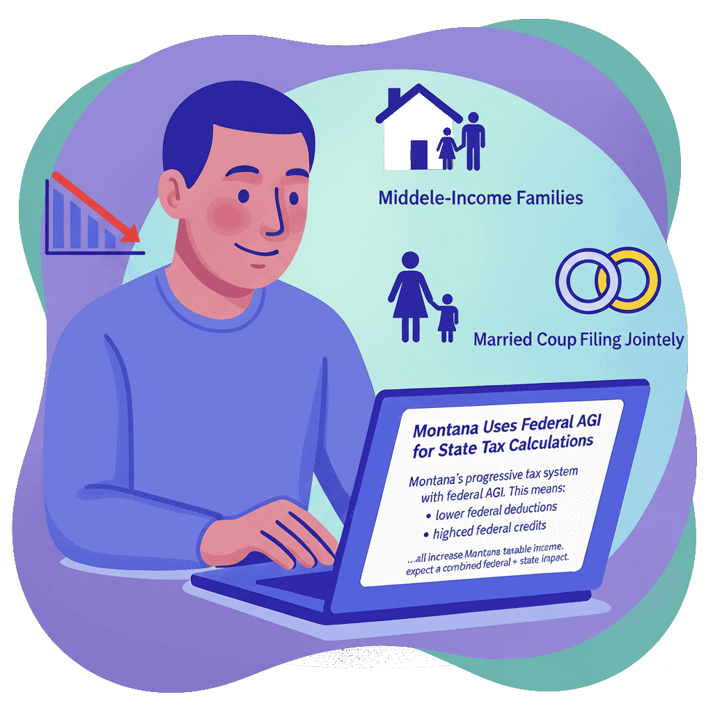 1. Montana Uses Federal AGI for State Tax Calculations