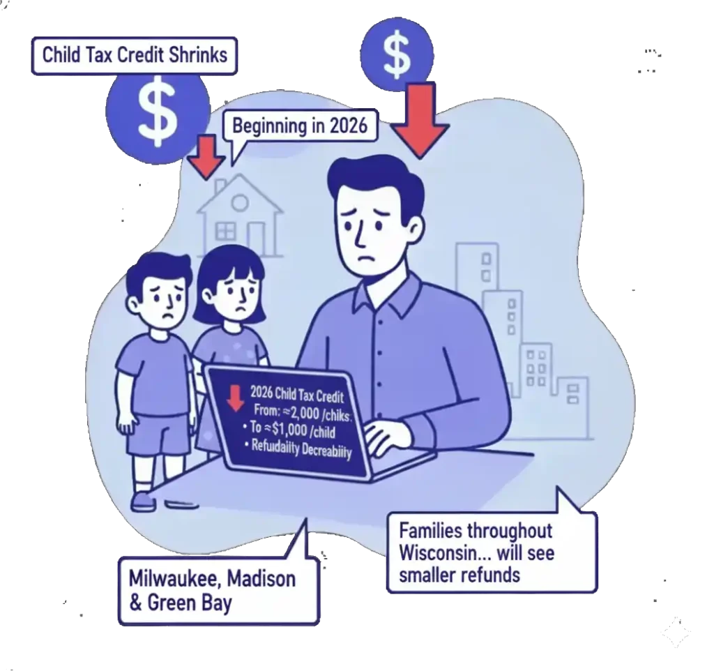 Child Tax Credit Shrinks