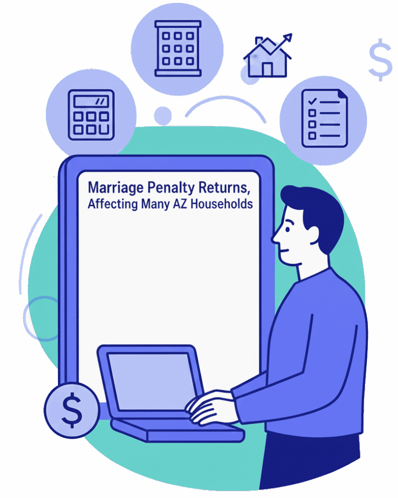Marriage Penalty Returns, Affecting Many AZ Households