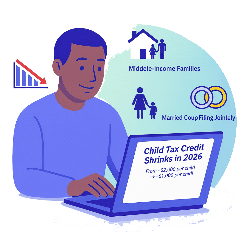 Child Tax Credit Shrinks in 2026