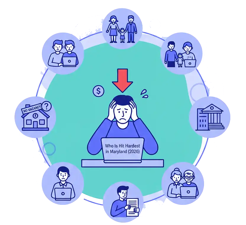 Who Is Hit Hardest in Maryland (2026)