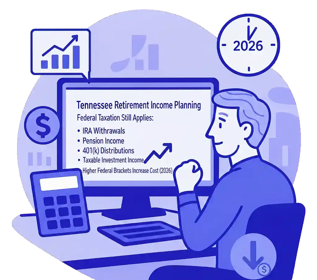 5. Retirement Income Still Subject to Federal Taxation