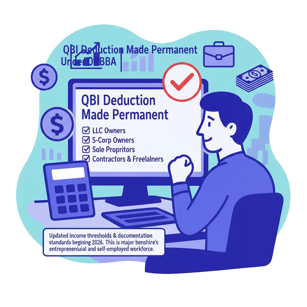 QBI Deduction Made Permanent Under OBBBA