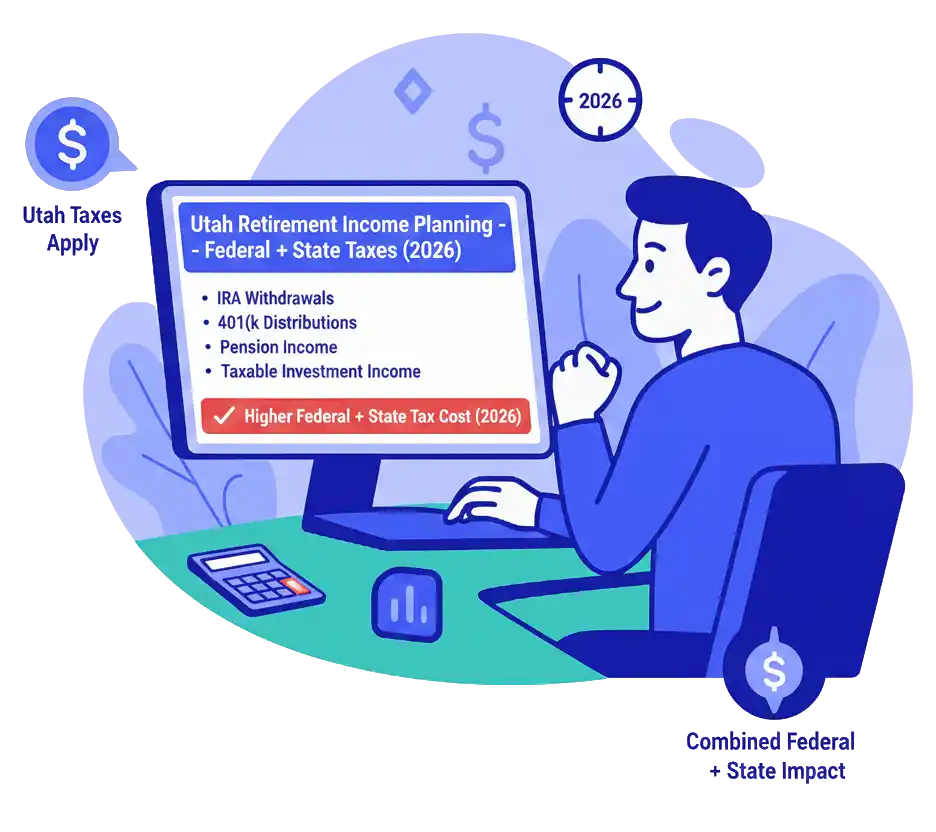 Retirement Income Still Taxable Federally and in Utah