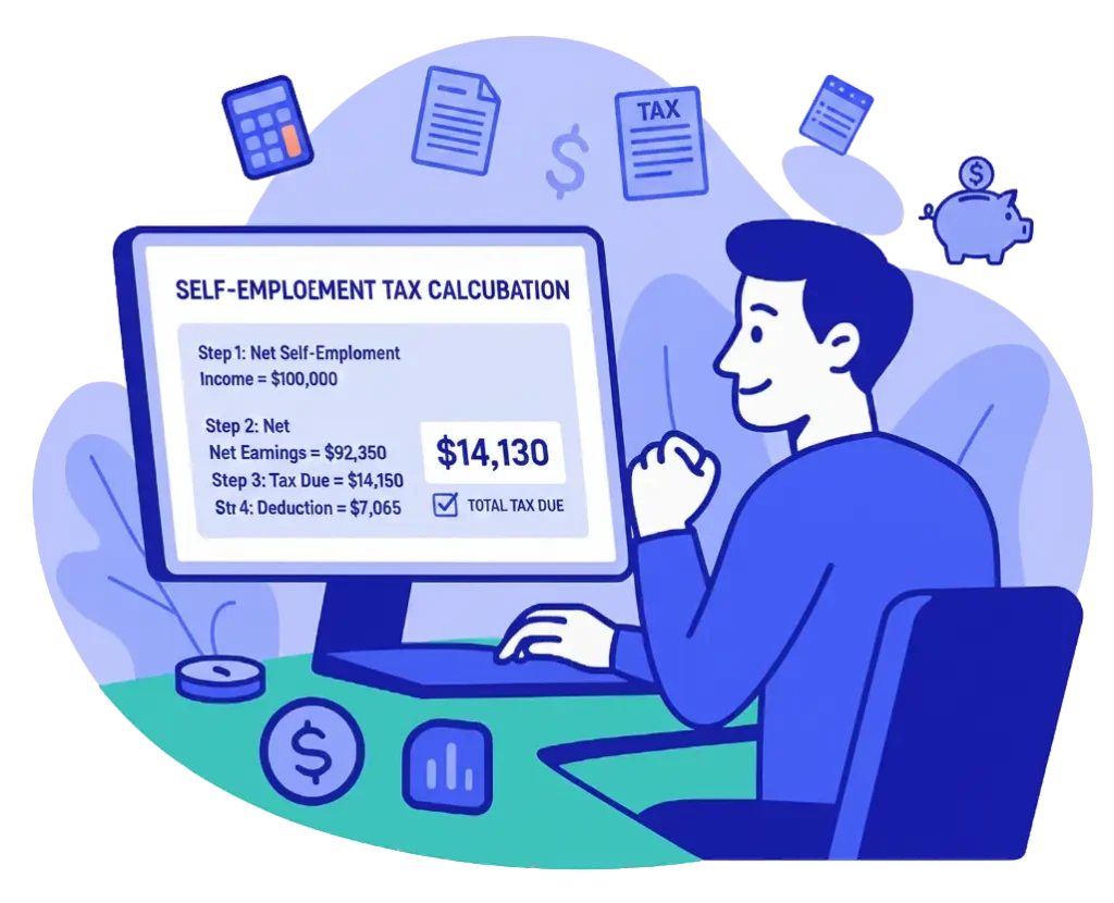 How is the Self-Employment Tax Calculated?