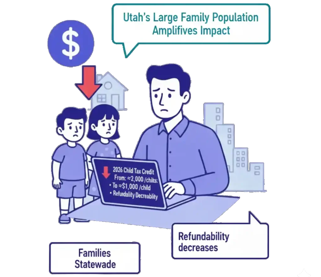 Child Tax Credit Shrinks