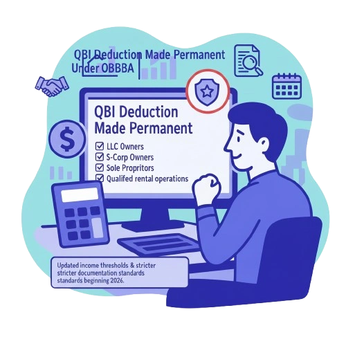 QBI Deduction Made Permanent Under OBBBA