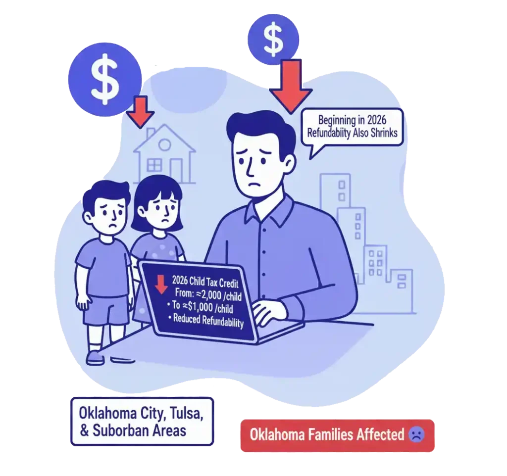 Child Tax Credit Shrinks