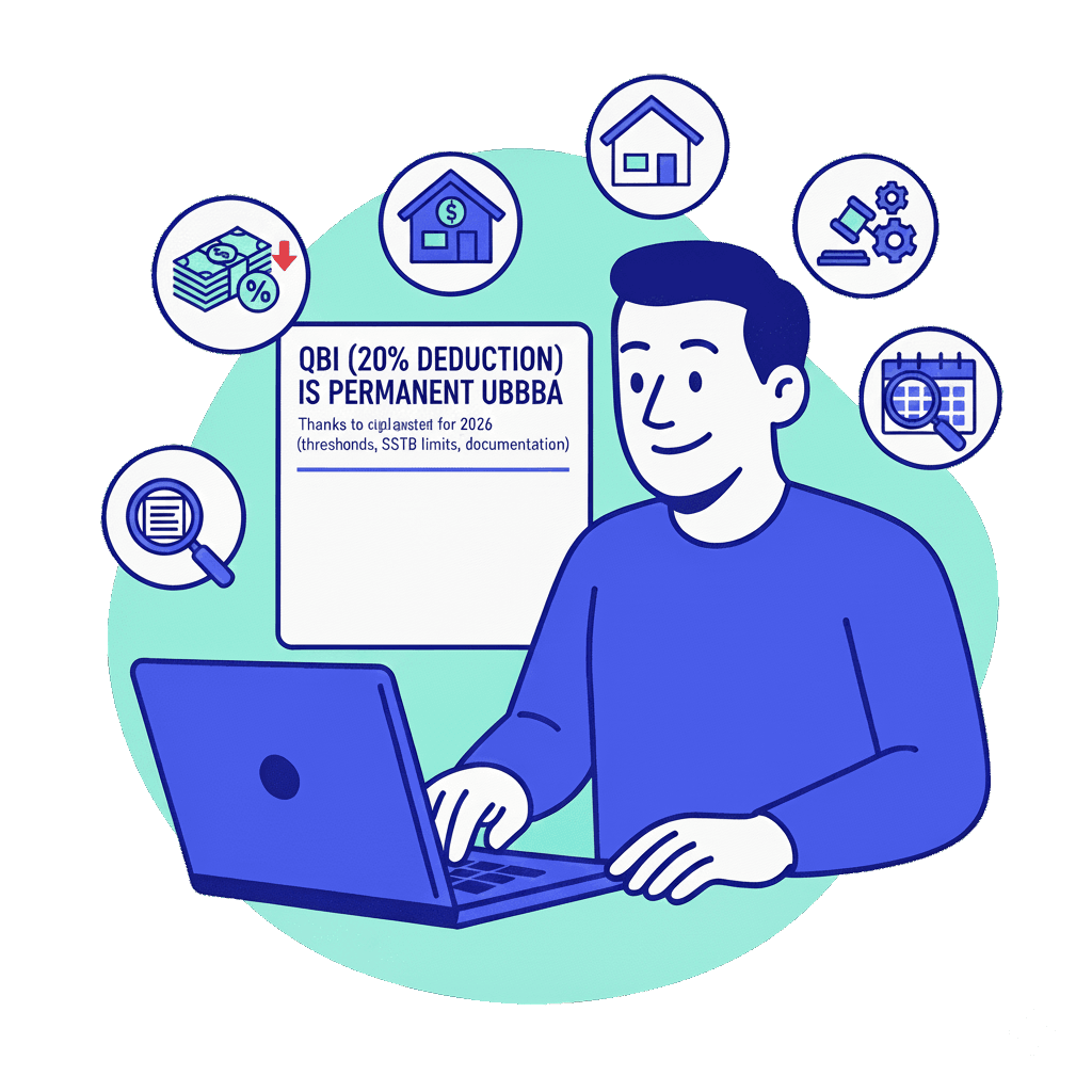 QBI (20% Deduction) Is Permanent Under OBBBA