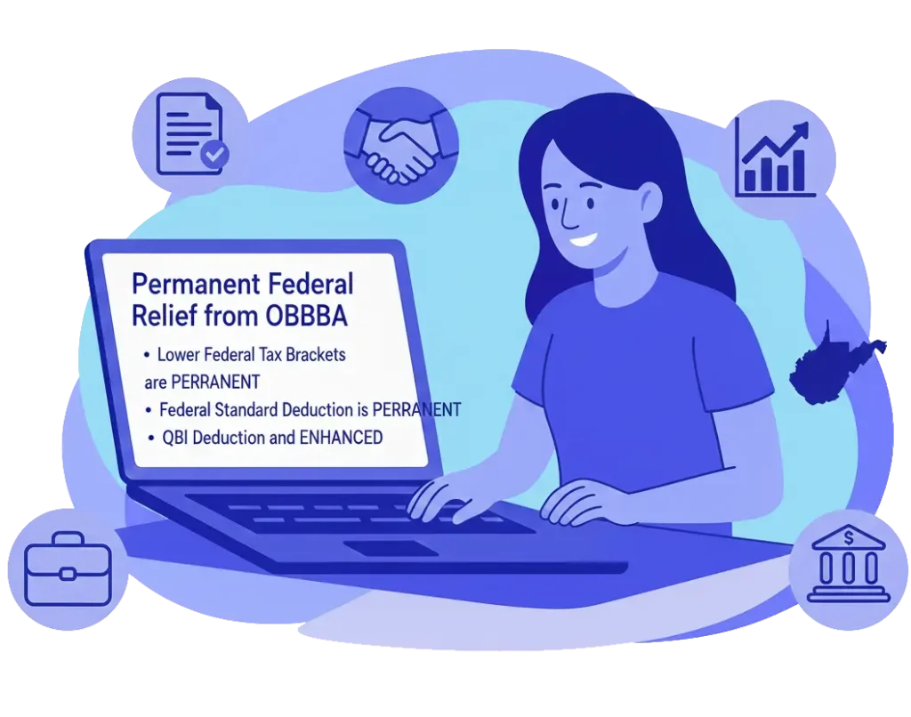 New Federal Tax Breaks for West Virginia Residents