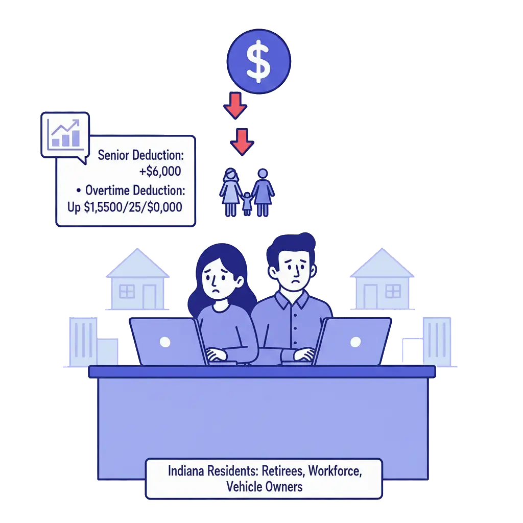 New Federal Tax Breaks for Indiana Residents